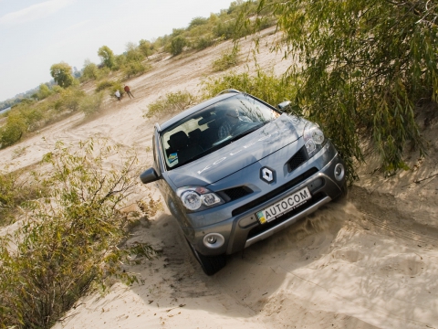 Renault Koleos test photo рено колеос кроссовер паркетник внедорожник тест-драйв тестдрайв тест драйв фото технические характеристики